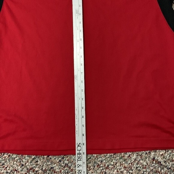 Adidas NWOT University of Wisconsin Red White Black SS Performance Polo Size L - Picture 10 of 10
